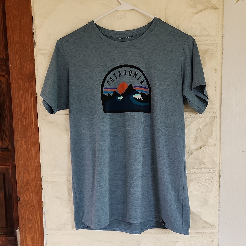 Patagonia Blue Graphic T-Shirt